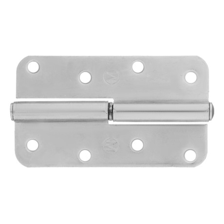 Петля накладная ПН1-110 левая, цинк, 4 шт, (Металлист)