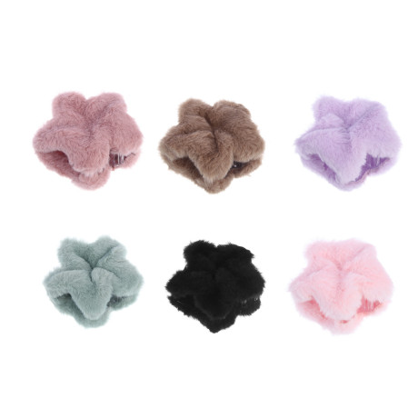 Краб для волос, тм ЮНИLOOK, 8см, полистирол, 1 дизайн, #9