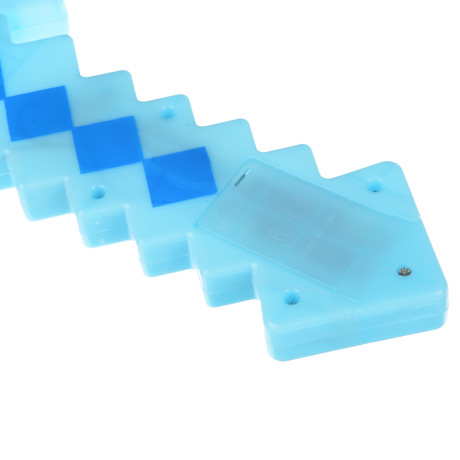 ИГРОЛЕНД Меч "Мир Квадратов", свет, звук, 3АА, PP, 16х62х1,8см, 3 цвета