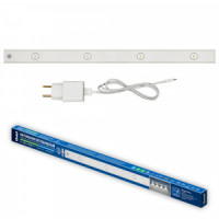 Uniel св-к св/д для мебели 5W(400lm) 4000K 4K 9x600x39мм датч. движ/освещ белый ULI-F50-5W/4000K 4K