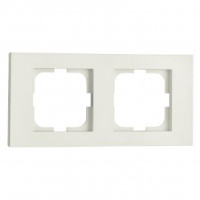 OVIVO Рамка СУ 2 мест. GRANO крем, 400-020000-226