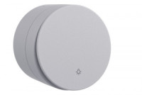 OVIVO XONE Выкл. ОУ 1 кл. (инд.) серый 406-240000-205