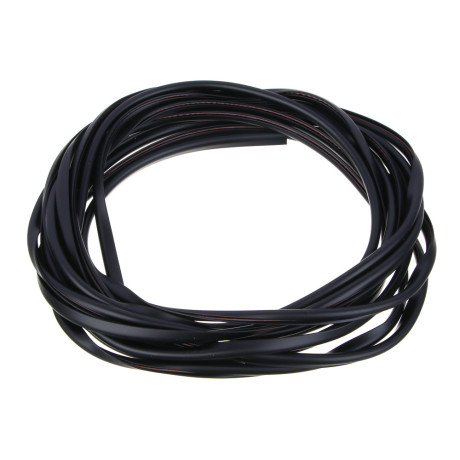 РОКОТ Молдинг дверей защитный, длина 5 м, черный