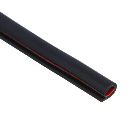 РОКОТ Молдинг дверей защитный, длина 5 м, черный