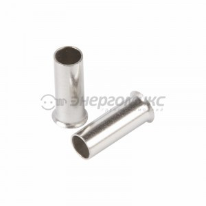 REXANT наконечник штыревой втулочный (НШВ L-6мм) 0.75мм, (EN75.6) цена за шт (100!), 08-0802