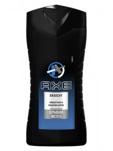 Гель и шампунь для душа мужской AXE Эффективное очищение/Взрывная чистота, п/б, 230мл