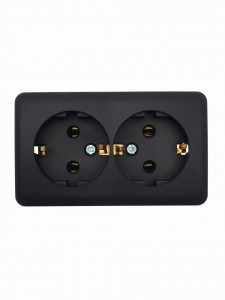 Lezard VIOLA роз. ОУ 2 мест. земля, керамика черн. (корп. ABS) 751-4200-127