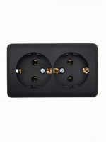 Lezard VIOLA роз. ОУ 2 мест. земля, керамика черн. (корп. ABS) 751-4200-127