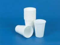 Стакан однораз. 200мл белый, для хол/гор., ПП 100шт/уп Комус