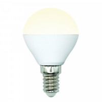 Uniel Multibright шар E14 6W(510lm) (диммер 100-50-10%) 3000K 2K матов LED-G45-6W/WW/E14/FR/MB