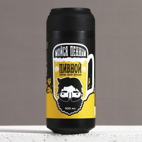 Гель для душа мужской HARD LINE пиво МИКС, 400мл