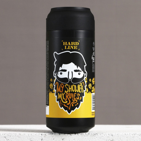 Гель для душа мужской HARD LINE пиво МИКС, 400мл