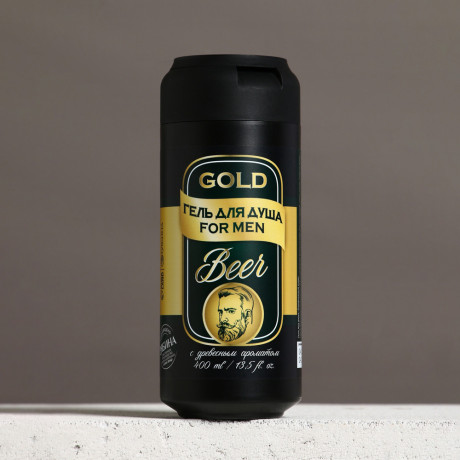 Гель для душа мужской HARD LINE пиво МИКС, 400мл