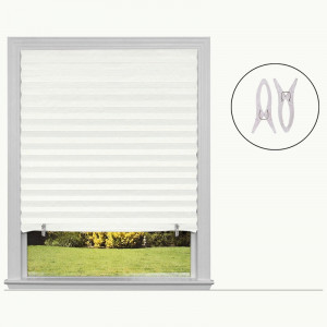 Шторы-плиссе самоклеящиеся Skandi, 120х180см, белый 109167 Рыжий Кот