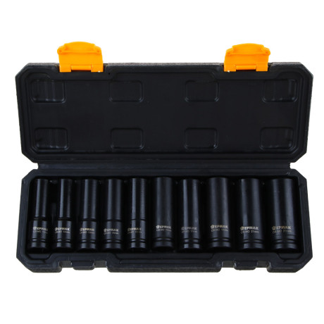ЕРМАК Набор головок ударных удлинённых 1/2" 10 шт. CR-MO