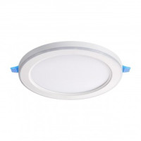 NOVOTECH 359014 SPOT NT23 бел. св-к встр. св/д (три сценария работы) LED 4К 12W+4W 100-265V 1120lm