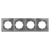 Nilson TOURAN  рамка СУ 4 мест. антрацит 24160094