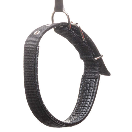 Ошейник 52*2,5 см брезент с акрил пен МИКС NA2627 (360