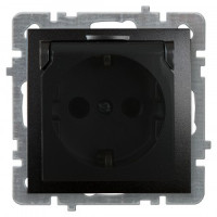 Nilson TOURAN-ALEGRA-THOR мех. роз. 1 мест. СУ земля с крышкой,  , черный глянец 24220418