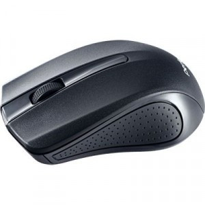 Мышь беспроводная оптическая Perfeo RAINBOW, 3 кн, 1000 dpi, USB, чёрная (PF-3434)
