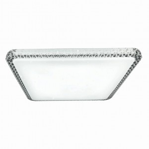 LEEK управл. св-к-люстра св/д 75W(6500lm) 2K-4K-6K квадр.540x65 Mystery-s зв.небо квадрат пульт