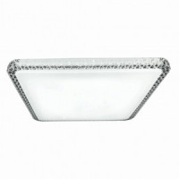 LEEK управл. св-к-люстра св/д 75W(6500lm) 2K-4K-6K квадр.540x65 Mystery-s зв.небо квадрат пульт