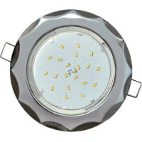 Ecola GX53 H4 св-к &quot;Звезда&quot; Хром-Черный хром 38x116 FF81H4ECB (10!)