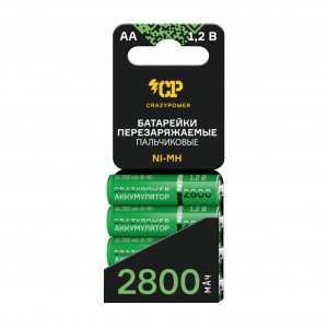 Ак-р CRAZYPOWER /R6  2800mAh BL4 1/4/48/384