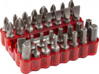 Набор ЗУБР: Биты &quot;МАСТЕР&quot; с магнитным адаптером, хромомолибденовая сталь, 33 предмета