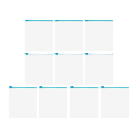 Пакеты с замком-слайдером тм VETTA, 20х30см, 50мкм, 3 литра, полиэтилен, 10шт