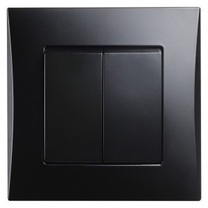 Smartbuy Вега выкл. СУ 2 кл. 10А черный (SBE-08b-10-SW2-0)