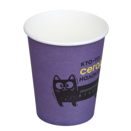 Капитан Весельчак Набор стаканов бумажных, 6 шт, 220 мл, серия приколы, арт О-2