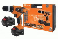 TDM Гранит Дрель-шуруповерт акк.ДША-14-ЛК1 14В 1,3А*ч Li-Ion 2шт 26Нм, 0-1400об/мин,кейс SQ1030-0203