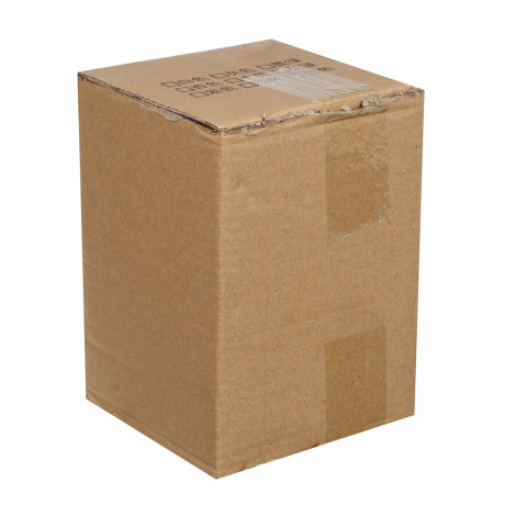 Ваза керамическая, 20x14x14 см, керамика, цвет темно-коричневый