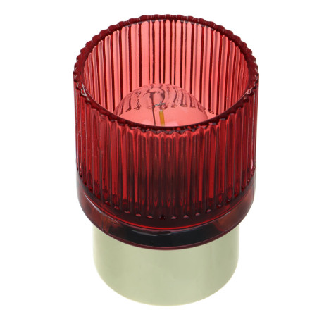 Светильник LED, 8х8х11 см, металл, стекло, 2xААА