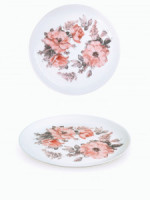 Тарелка обеденная Розетта 25см стеклокерамика (кратность 6шт!!!) Arc V9671