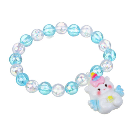 Набор детской бижутерии BY Русские супергерои: браслет, кольцо, резинки 2шт, заколка, 3 дизайна