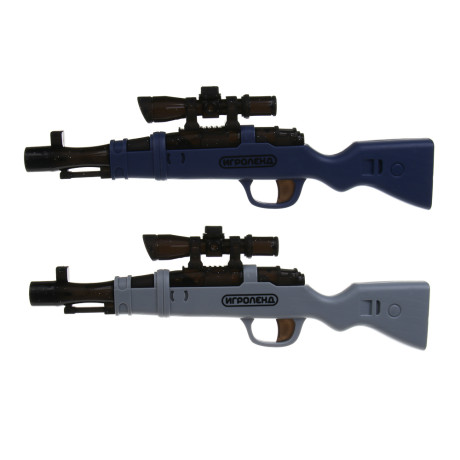 ИГРОЛЕНД Оружие снайпера, проектор, свет, звук, вибрация,3АА, ABS, PS, 30,3x2,2x9,6/31x2,5x10см