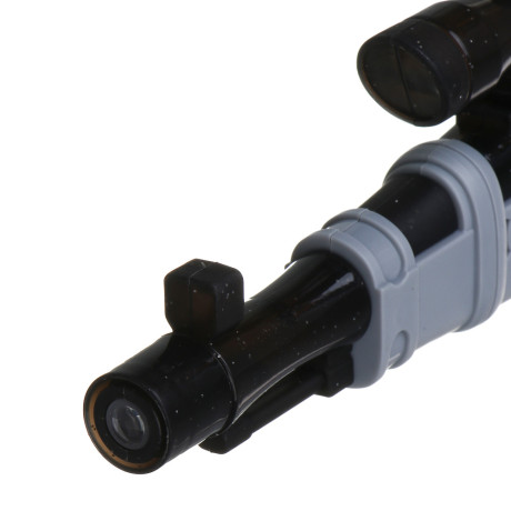 ИГРОЛЕНД Оружие снайпера, проектор, свет, звук, вибрация,3АА, ABS, PS, 30,3x2,2x9,6/31x2,5x10см