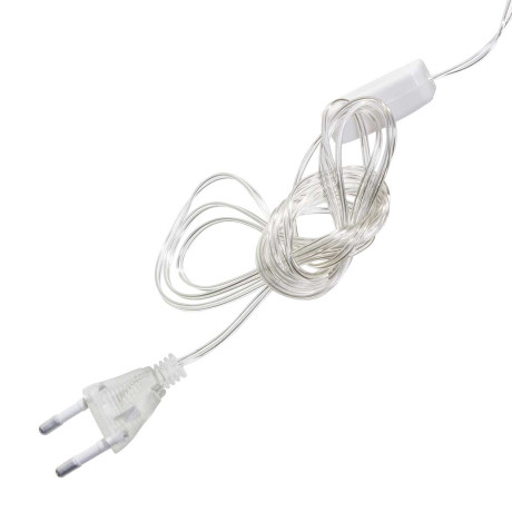 Гирлянда-панно ЕЛКА ЗЕЛЕНАЯ /Н-40см, пластик/