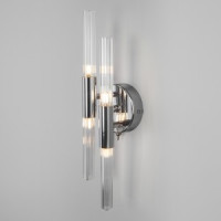 EUROSVET Бра 4x3W 60х390 металл хром/прозрачный Sole 558/4