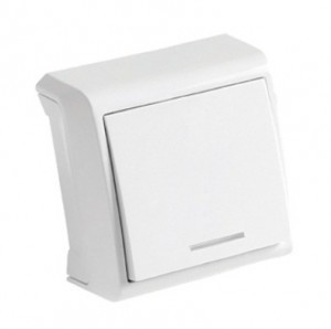 VIKO by Panasonic VERA выкл. ОУ 1 кл. (инд.) бел. 10А 90681019