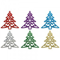 Украшение декоративное &quot;Елочки&quot; (6шт) Волшебная страна