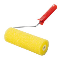 Валик &quot;Структурный&quot; поролоновый с ручкой, &quot;гладкий&quot;, 230 мм, D 80 мм, D ручки 6 мм MTX