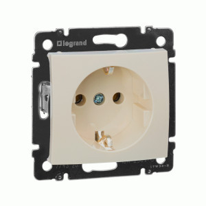 IEK VALENA мех. роз. СУ 1 мест. сл. кость земля 774320