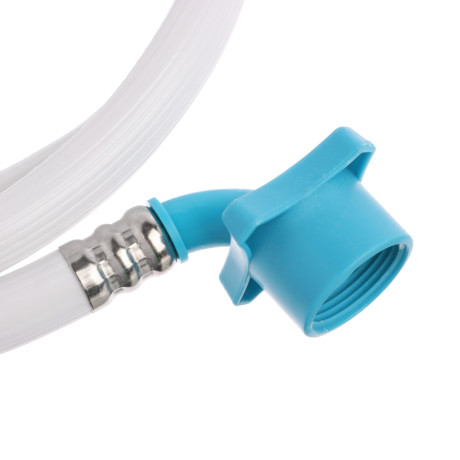 Шланг заливной для стиральных и посудомоечных машин, 150см, 3/4", ПВХ, пластик, белый