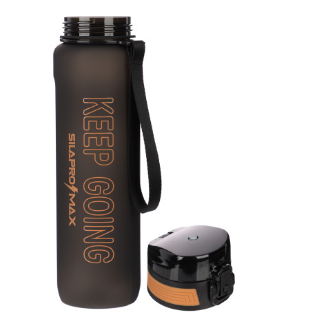 SILAPRO MAX Бутылка спортивная с замком, BLACK, 900мл, PC