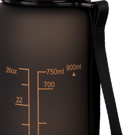 SILAPRO MAX Бутылка спортивная с замком, BLACK, 900мл, PC