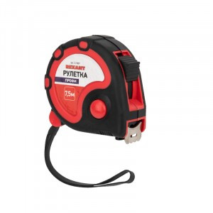 REXANT Рулетка измерительная Профи прорезиненный корпус, 7,5м х 25мм 12-9009