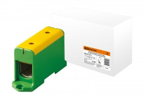 TDM клемма вводная силовая КВС 35-240 кв. мм. желто-зеленая (5!) SQ0833-0012